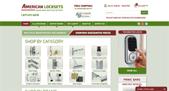 Desktop Screenshot of americanlocksets.com